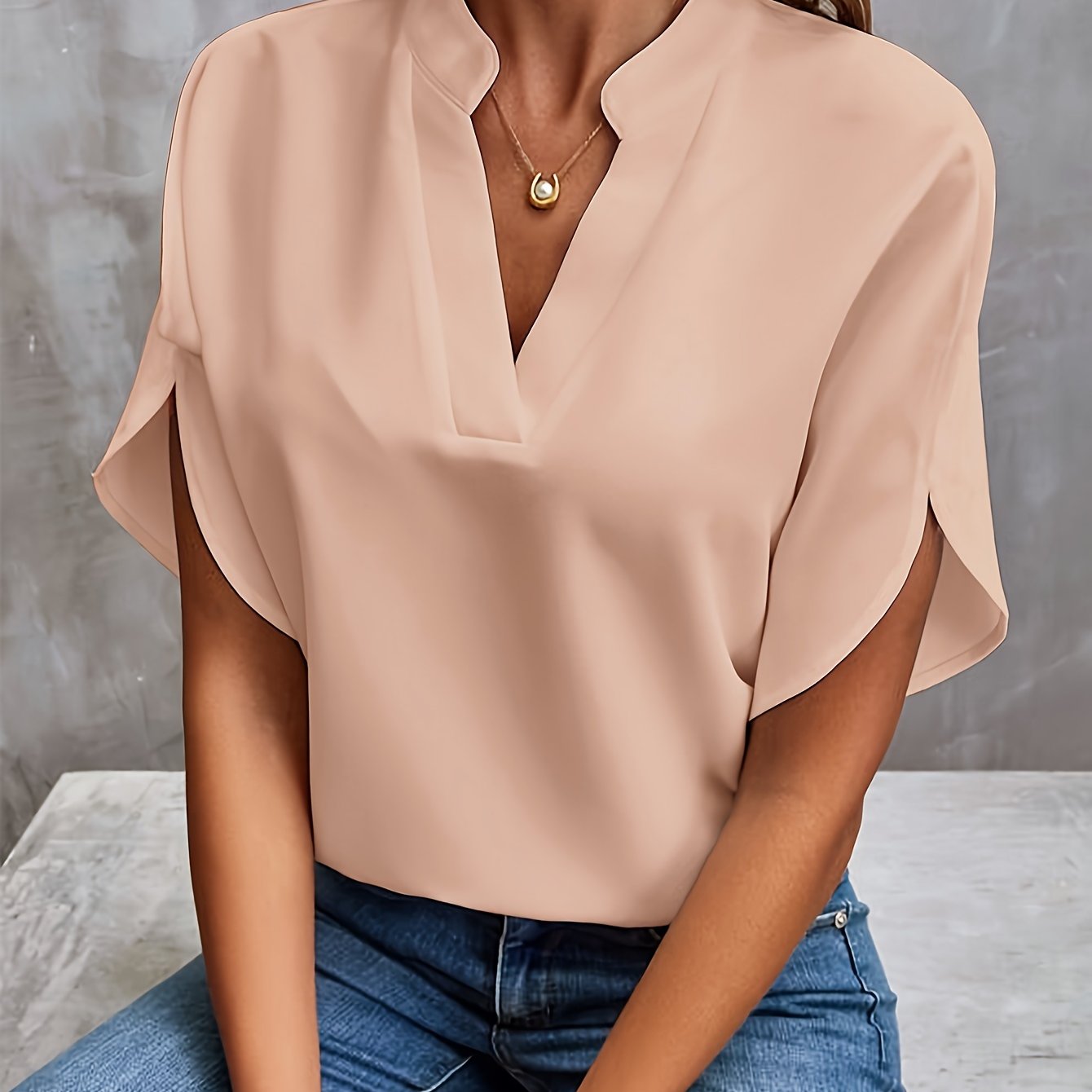 Mina™ | Blouse Élégante Luxueuse