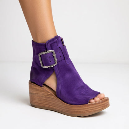 Orélisse™ — Bottines à talon ouvert au design contemporain