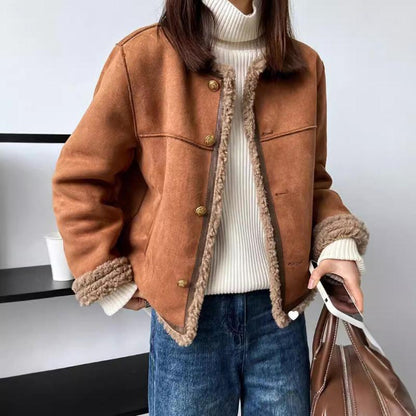 Aspen™ - Veste en Daim Vintage
