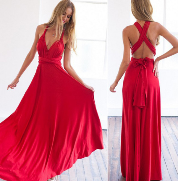 Robe polyvalente Dress-a-Lot avec de nombreuses options de style