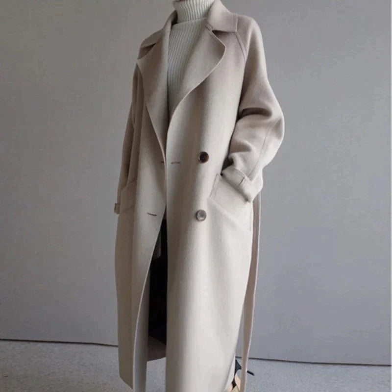 Sarah™ - Manteau Long en Laine