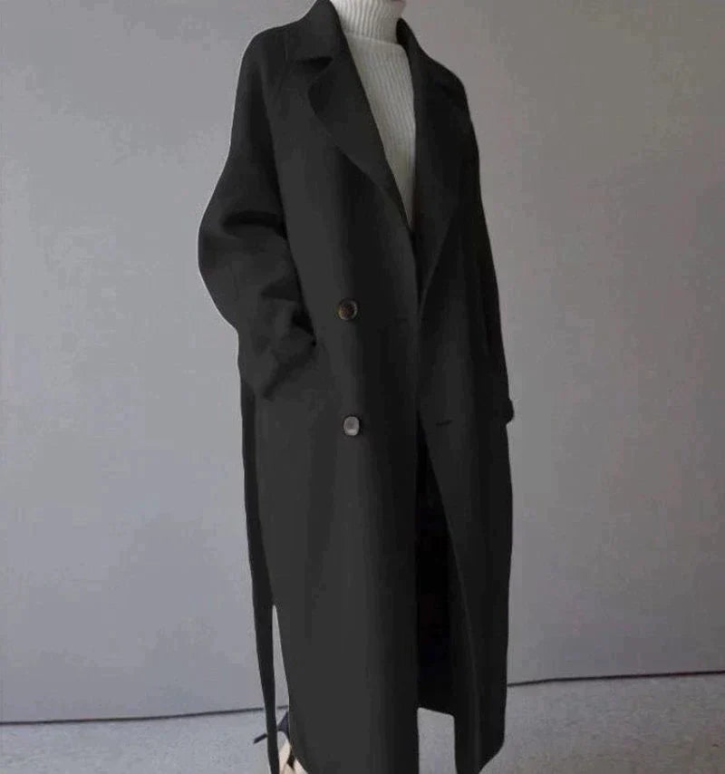 Elowen | Manteau Long Élégant