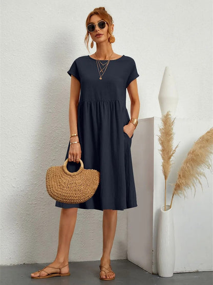 Rosa - Robe d'été décontractée pour femmes