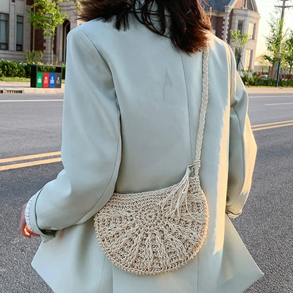 Eirinora | Sac à Bandoulière au Crochet de Style Bohème