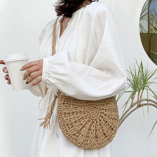 Eirinora | Sac à Bandoulière au Crochet de Style Bohème
