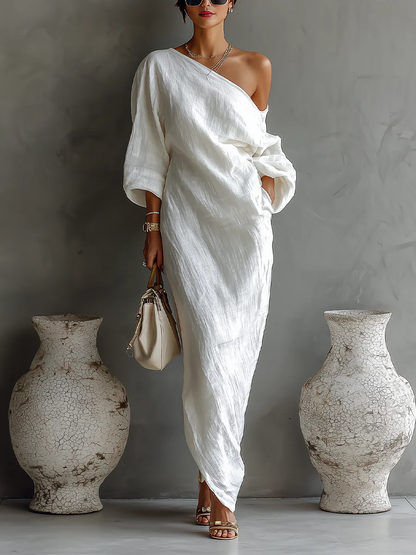 Nelle™ - Robe Maxi Élégante