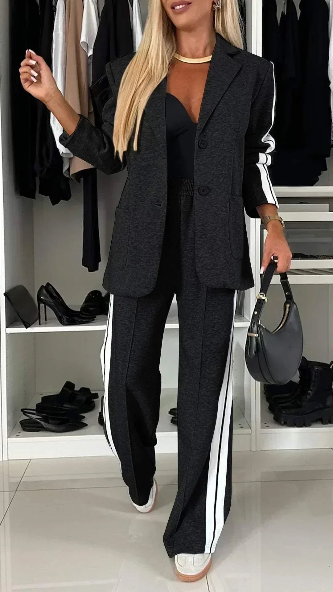 Joline™ Costume Urbain Élégant