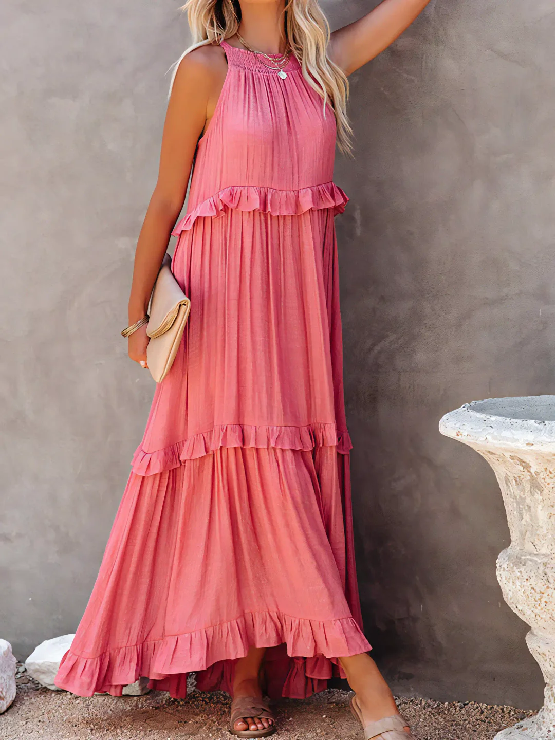 Mabel - Robe Maxi à Volants