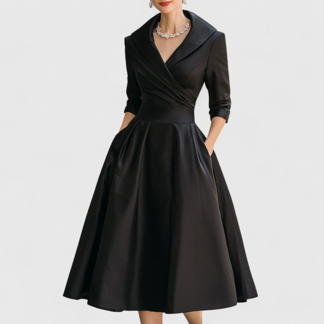 Marley – Robe Midi Gracieuse avec Silhouette Flatteuse