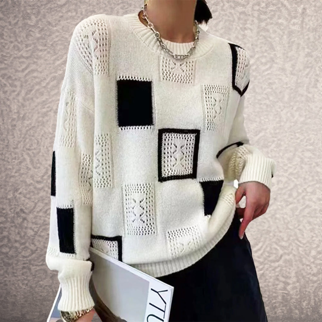 Lina™ | Pull Élégant en Maille