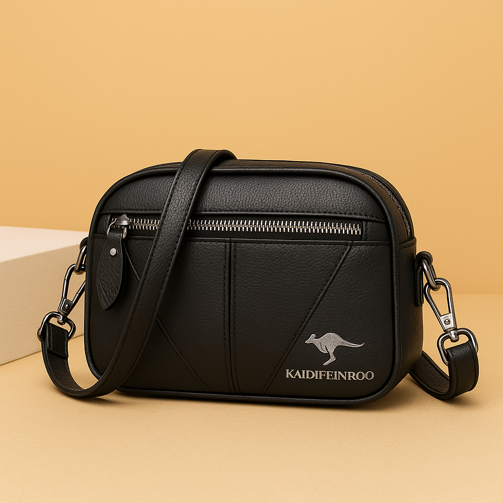 Sac à Bandoulière en Cuir Compact Varese