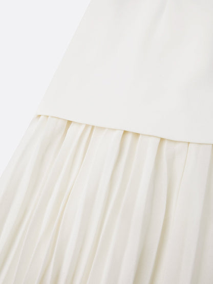 Micaela | Robe longue plissée de design