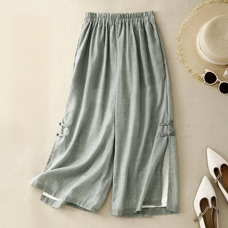 CLAIRE | PANTALONS EN LIN CASUAL