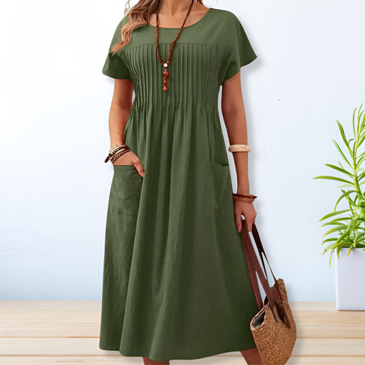 Leona - Robe de jour à coupe ample