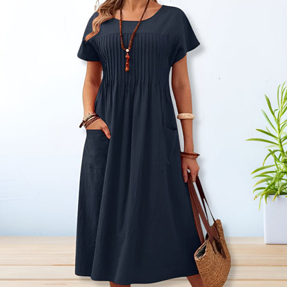 Leona - Robe de jour à coupe ample