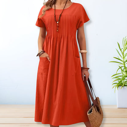 Leona - Robe de jour à coupe ample