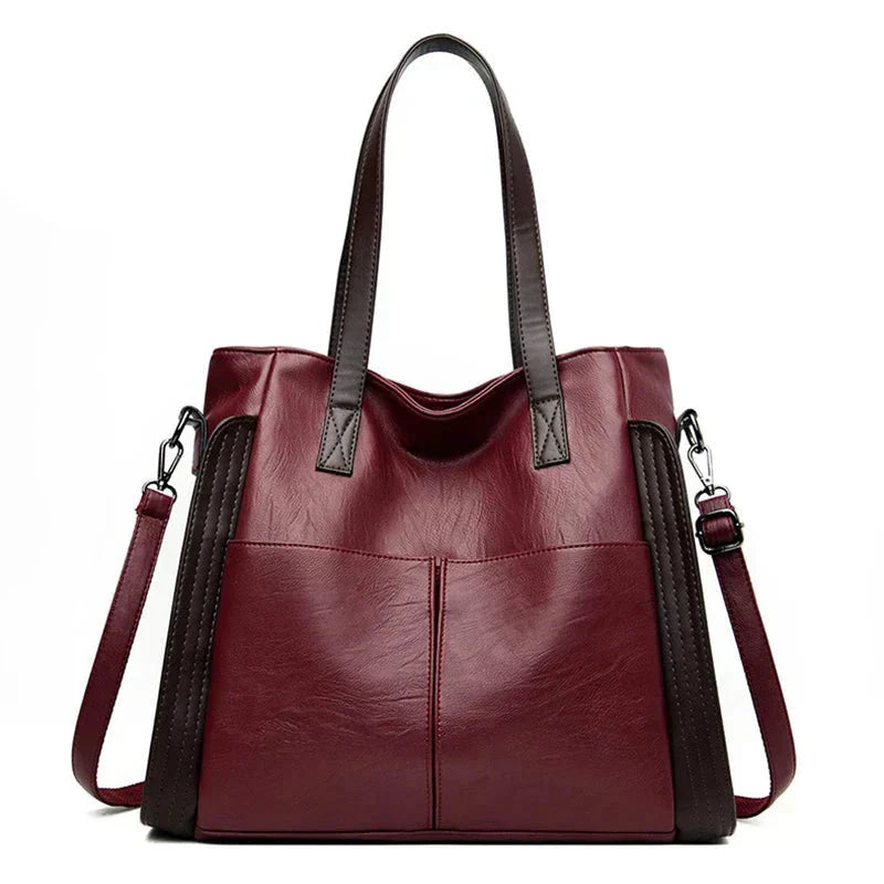 Sac en Cuir Classique Indigo