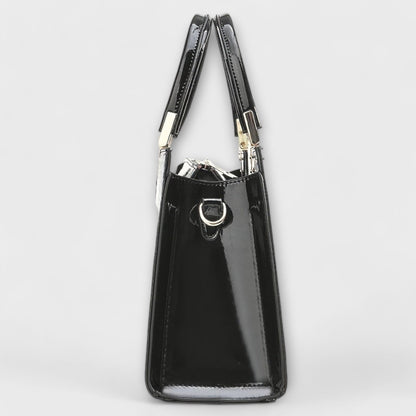 Sac à Main avec Motif Crocodile Brillant