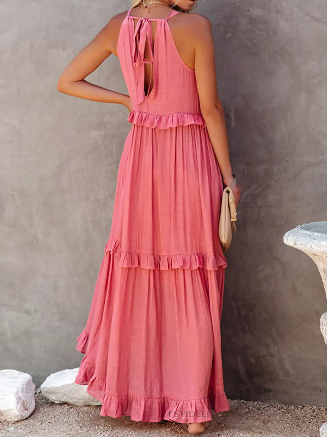 Mabel - Robe Maxi à Volants