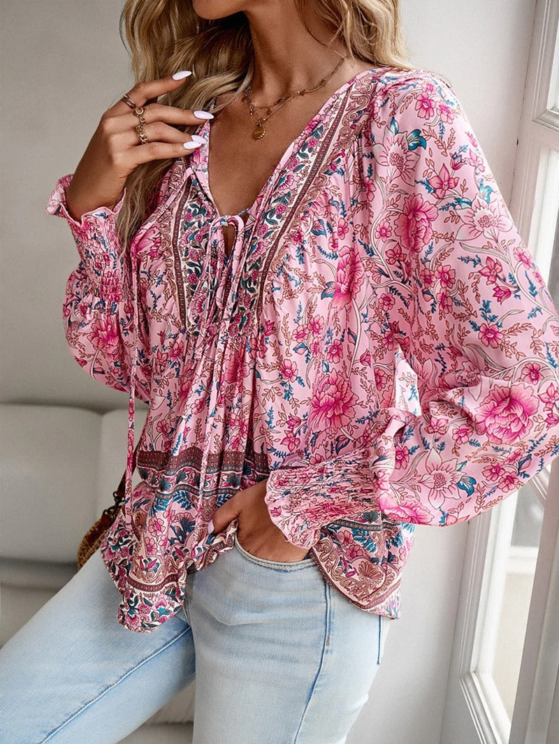 Helena™ - Haut Floral d'Été