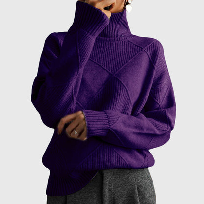 Angela™ - Pull Col Montant