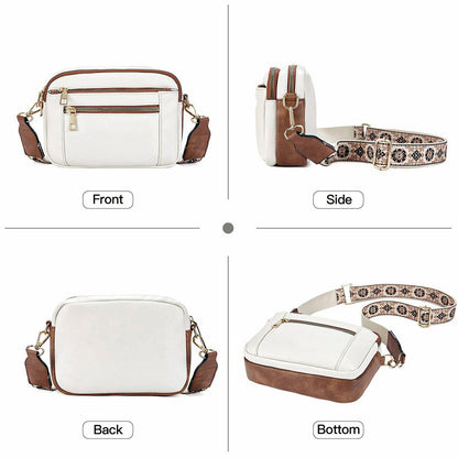 Erikka | Sac à bandoulière élégant avec bandoulière réglable à motifs