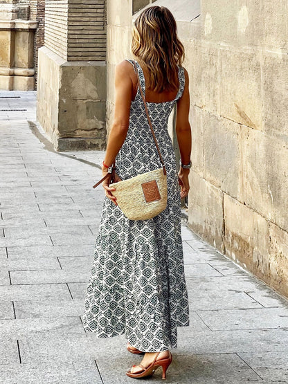 Noémie | Robe d'été confortable pour femme | Maxi