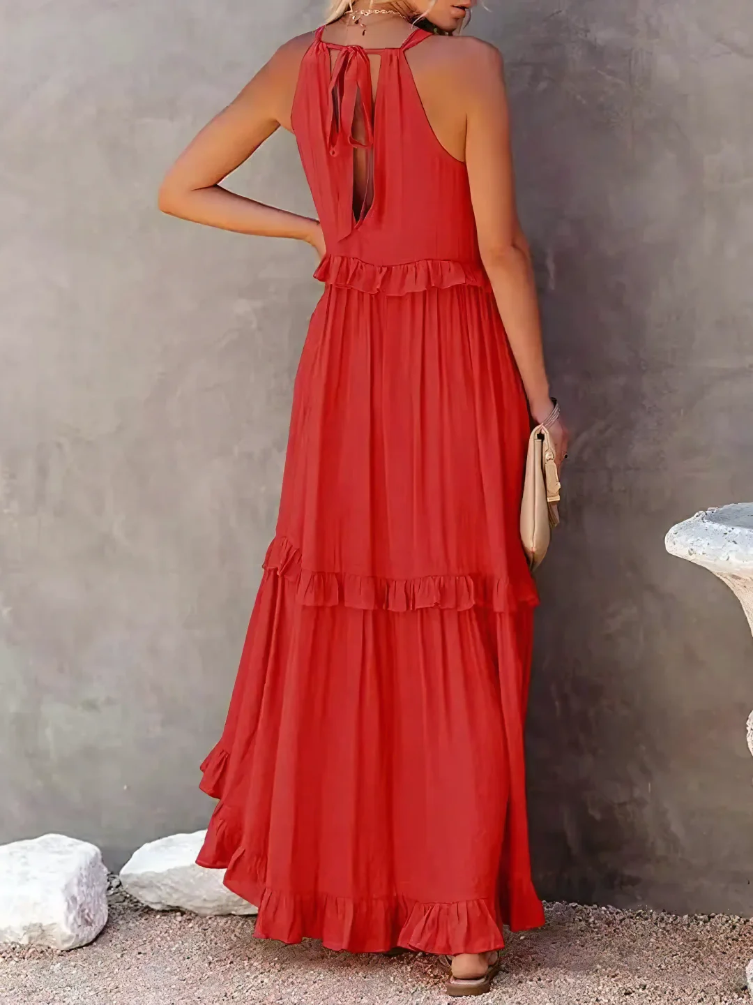 Mabel - Robe Maxi à Volants