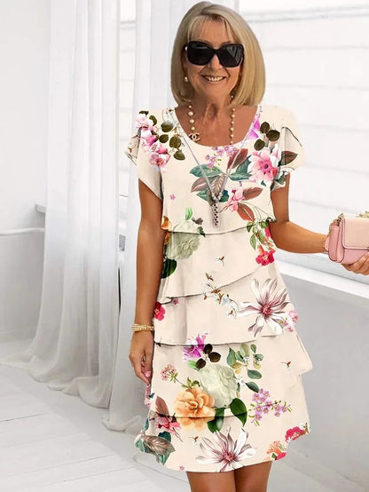 Jasara - Robe Maxi Cascade Florale Boho
