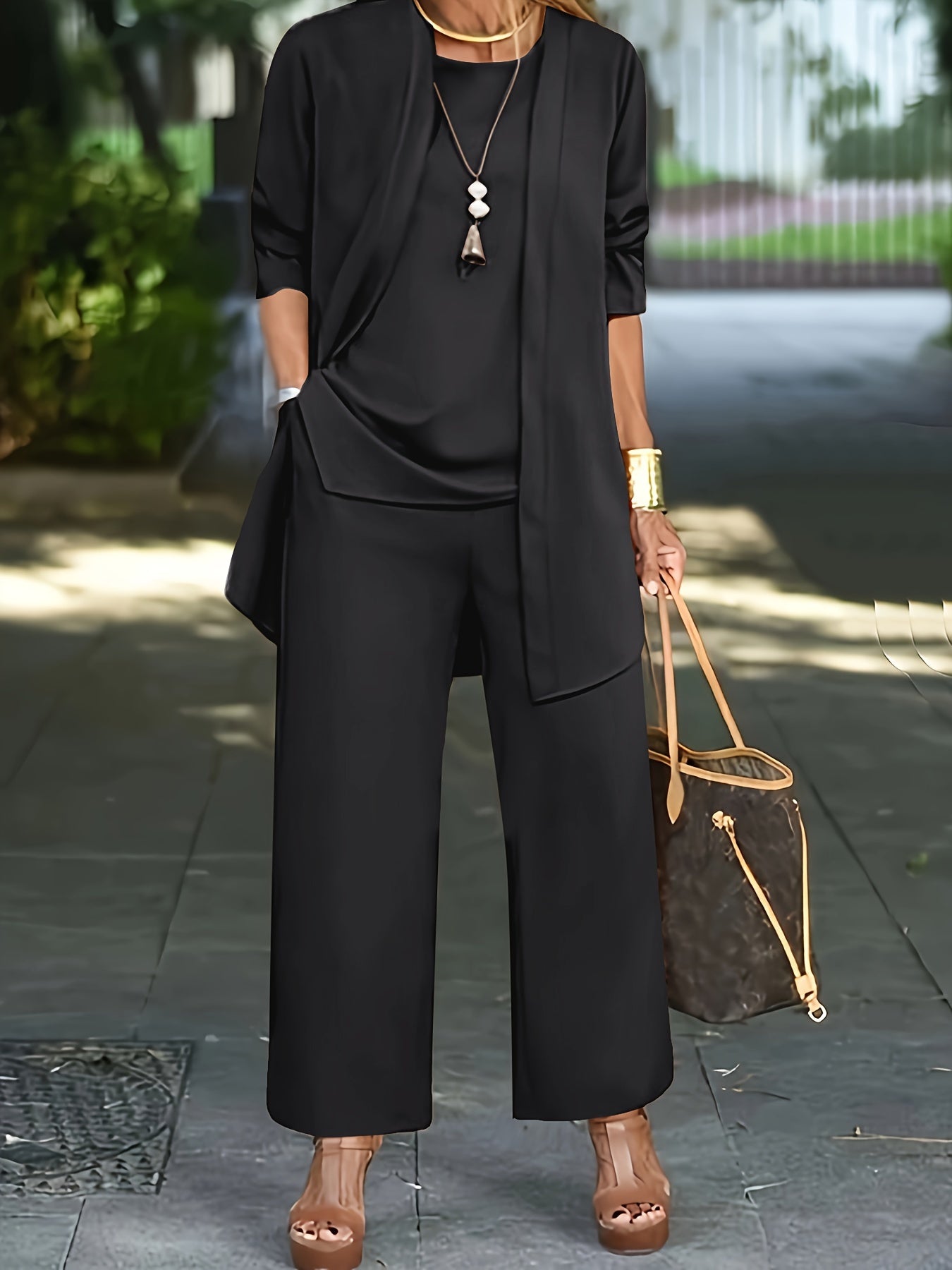 Layla - Ensemble Chic et Stylé en Trois Pièces