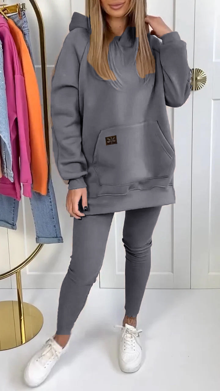 Nerina | Ensemble Sweat à Capuche Décontracté et Leggings