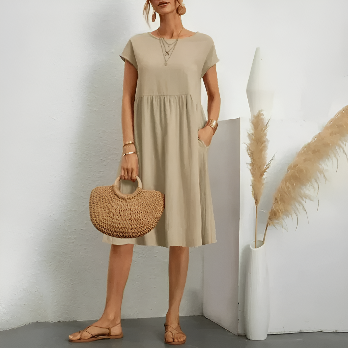 Pamela | Robe Élégante d'Été
