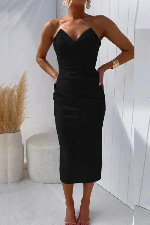 Florencia | Robe Midi Sans Dos