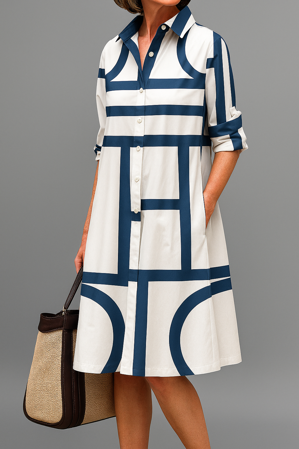 Siena | Robe Midi Sophistiquée