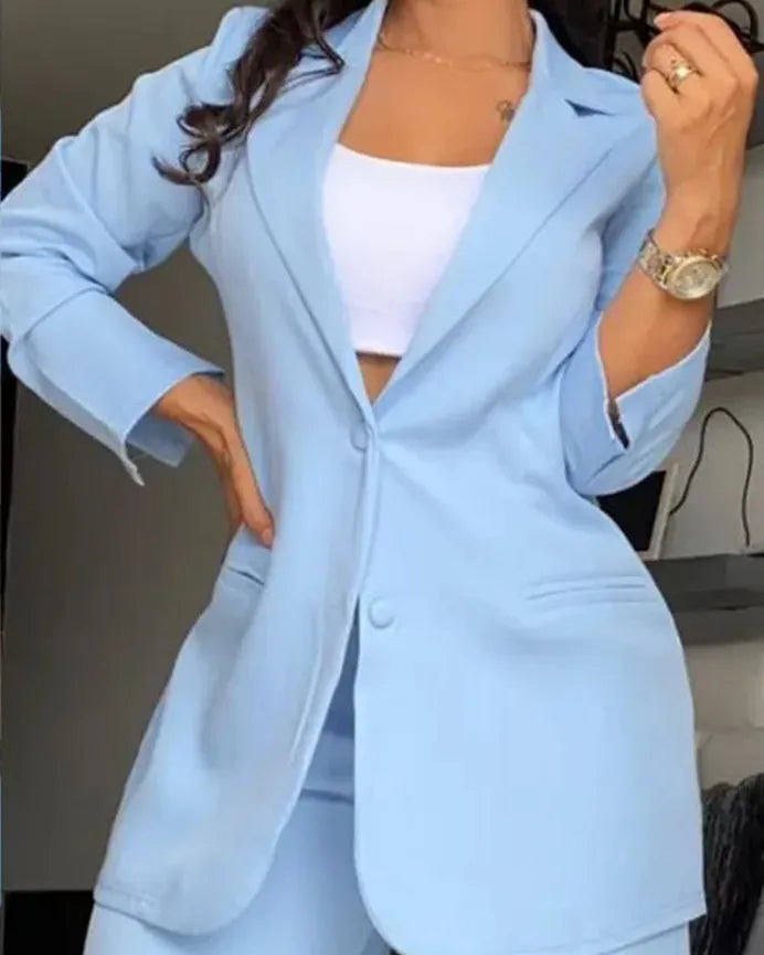 Veronica – Tailleur Pantalon Power Poise