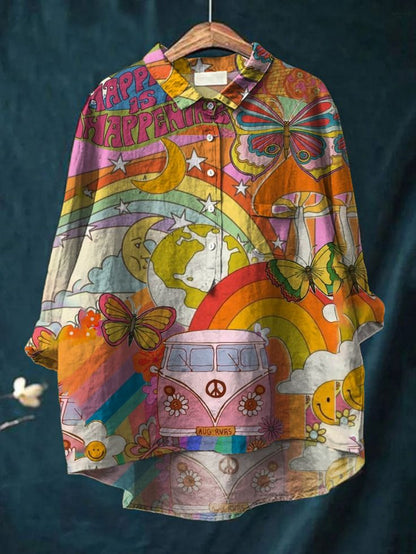 Hippie™ - T-shirt Art de la Paix