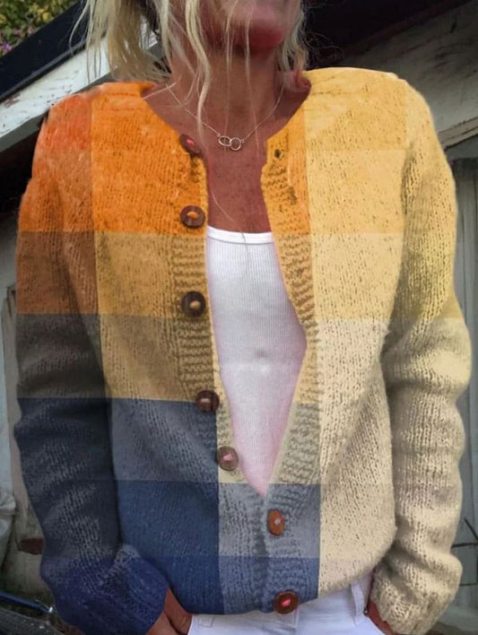 Orla | Gilet avec Imprimé Géométrique