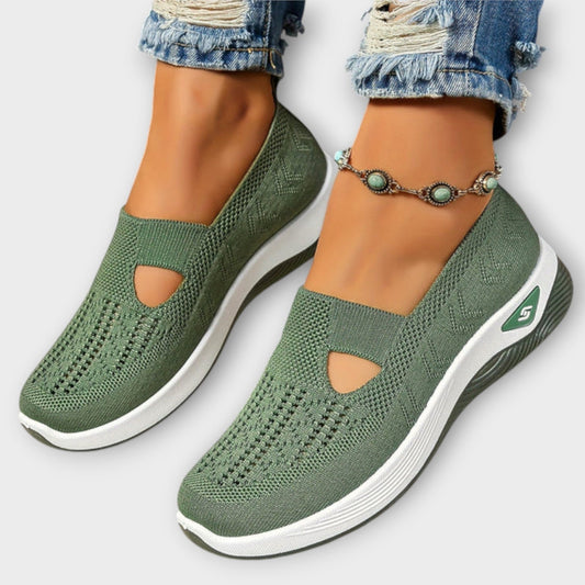 Baskets Slip-On Confort en Tricot