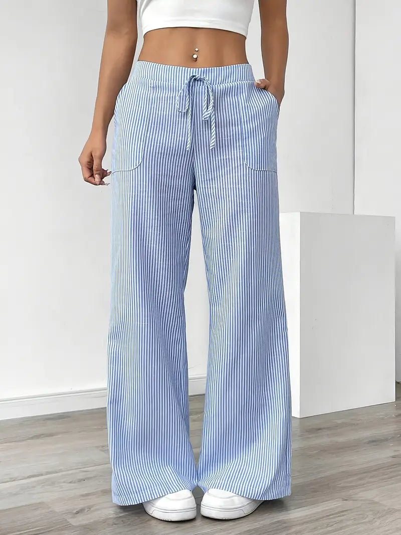 KARINA - PANTALONS RAYÉS ÉLÉGANTS