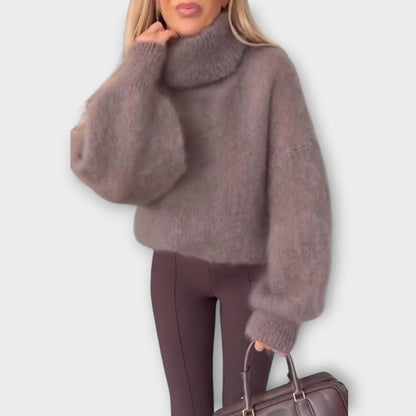 Pull Oversize Col Montant