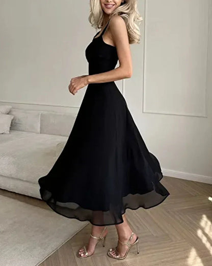 Miles - Robe en Chiffon avec Élégance Moderne