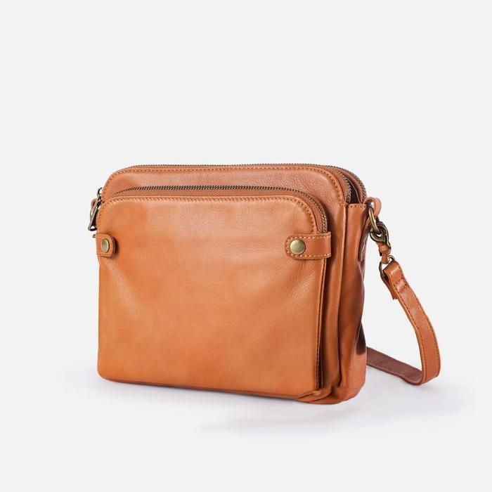 Jovie - Sac à Bandoulière Élégant à Trois Couches