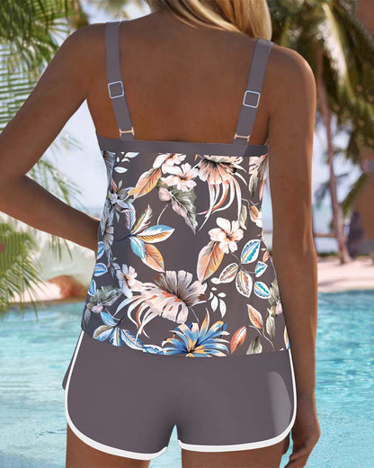 Rachelle - Ensemble Tankini Floral Raffiné