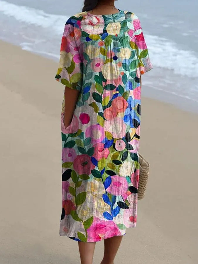 Graciela - Robe Bohémienne Élégante