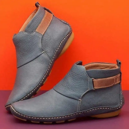 Honorata - Bottines en Cuir Brillant