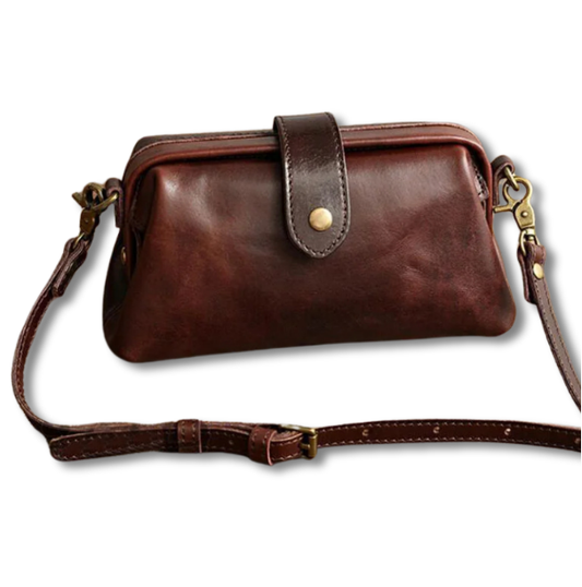 Edis | Sac à Bandoulière Rétro Classique au Format Compact