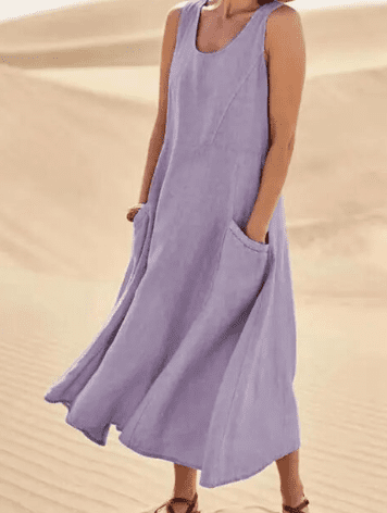 Lana™ - Robe Élégante avec Poches