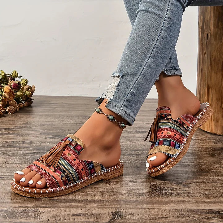 Leena - Sandales orthopédiques plates et confortables