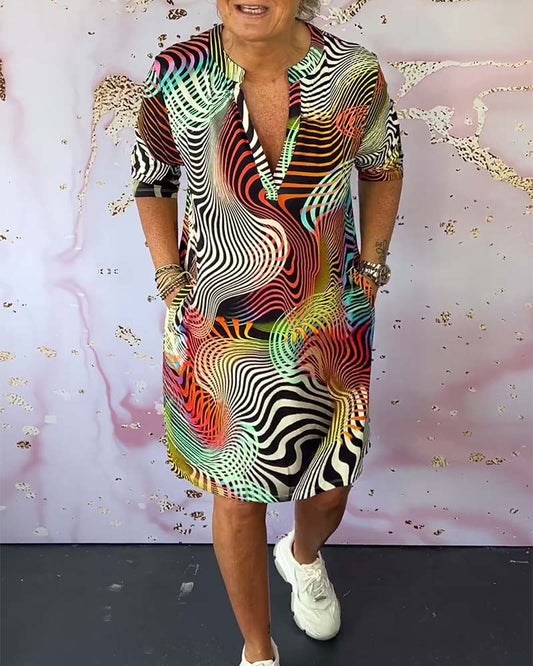 Ria - Robe Colorée