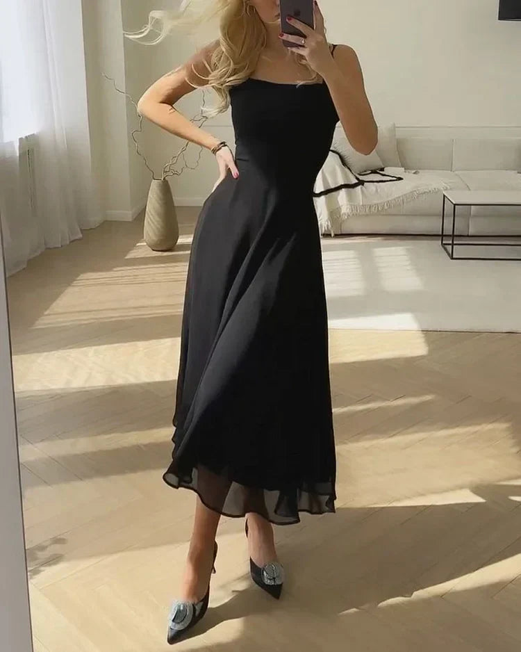 Miles - Robe en Chiffon avec Élégance Moderne